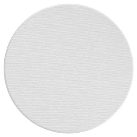 Canvas on cardboard, diameter 30 cm, gamma "studio" round, 100% cotton, 280g/m2, fine grain, black
