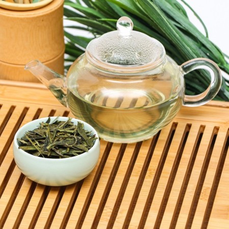 Chinese green tea "Lunzzin", 50 g (+ - 5 g)-1
