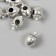 Bead for creativity Metal "Strawberries" silver 0.9x1.6 cm