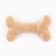 A toy for dogs with a bone of bone, beige