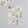 Stickers for "Baby" creativity embossing silver set 48 pcs 9x7x0.8 cm