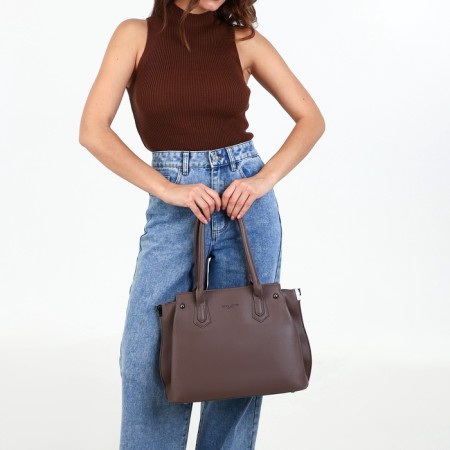 Bag Women's Tout, on lightning, powder color-8