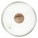 Glass cover Panairo Wood, Soft-Touch pen, with a lid, d = 26 cm