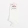 Women's socks shortened, white color, size 36-40