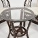 Terrary set "New Bogota" (2 chairs + table) with pillows, chair 61 x 67 x 78.5 cm