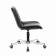 Office Brabix "Deco MG-316", without armrests, eco-leather, black, 532080.