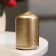 Candle - cylinder, 4x6 cm, 9 hours, gold