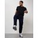Cargo jeans men, size 44-46, dark blue color