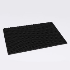 Animal rug EVA, cellular, 40 x 60 cm, black