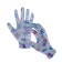 Nylon gloves, with PVC impregnation, size 8, color mix, Greengo