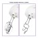 Mixer KitFort KT-3446, manual, 150 watts, 3 l, 5 speeds, white