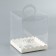 Confectionery box, chest, packaging, “lilies”, 14 x 14 x 18 cm