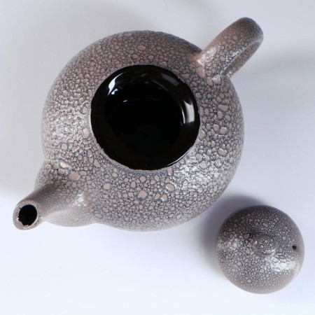 Teapot "Medium crumb" 1l / 13x14cm, marble-3