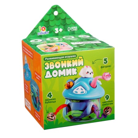 Developing toy "Calling House", 5 figures, 3+-10