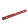 Matrix level, 60 cm, aluminum, 3 eyes, red, ruler