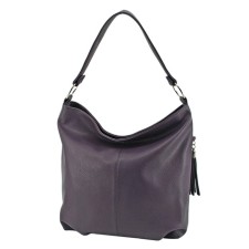 Female bag, artificial leather, purple 36x15x36 cm