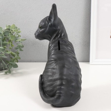 The piggy bank "Kitten Sphinx" 22 x 10 x 21 cm.-3