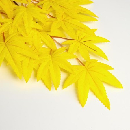 Decor "Leaves on the branch", yellow color-2