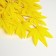 Decor "Leaves on the branch", yellow color