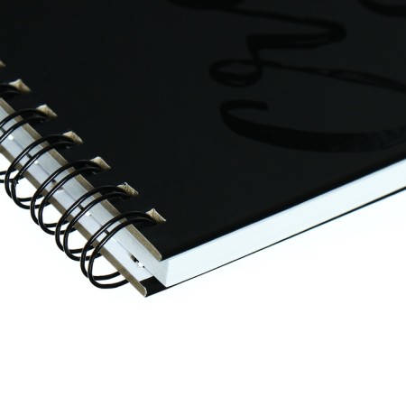 Sketchpad A5+, 40 sheets on the crest of the "horse", solid cover, matte lamination, an offset block 120 g/m2-4
