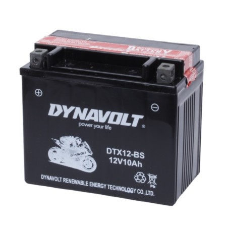 Dynavolt DTX12-BS, 12V, AGM, line, 160 A, 150 x 87 x 130