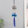 Wind music metal, plastic from the evil eye "Eagle" 2 bells 33x5x2.8 cm