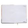 Leduced Diary A5, 160 sheets, Devente. Wild CAT, solid cover of artificial leather with foam rubber, color cut, block 70 g/m2, orange