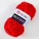 Yarn "Dolce Baby" 100% micropoliester 85m/50 g (748 red)