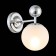 Wall lamp EVOLUCE. Sle106101-01. Pechio. 1x60 watts, E27, 13x20 cm, chromium color