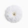 Outlet. Bant for hair on elastic band, white, 11 cm, kitty Marie