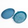 Toilet with a mesh "Kisa", 37 x 27 x 4 cm, blue