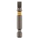 Denzel 11660 bit set, hexagonal profile, SL6.0 x 50 mm, steel S2, 10 pcs.