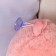 Soft toy "Penguin in a scarf", 24 cm, pink color
