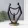 Polystone souvenir "Strength in unity" Black 12x17.5x26.5 cm