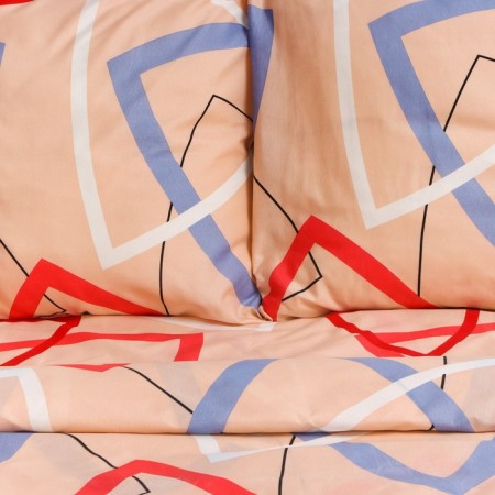Bed linen 2sp Boyartex, size 175x210, 175x210, 70x70cm 2pcs, microfiber 65g/m, 100% polyester-2