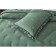 A set with a veil of "Rebeca", size 160x220 cm, 50x70 cm, color malachite
