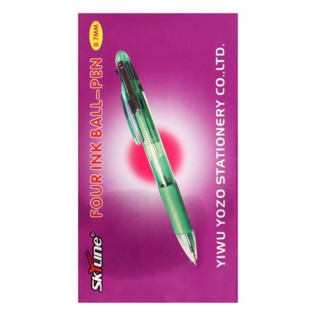 Ballic handle, automatic, 4-colored, mix-6