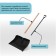 Bucket shovels are plastic, 390 × 500 mm, with a galvanized bar, a tuleyka 32 mm