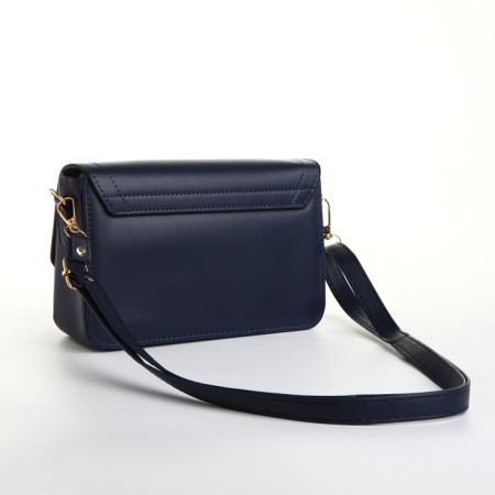 Bag Women's Messenger on Magnet, Blue Color-1