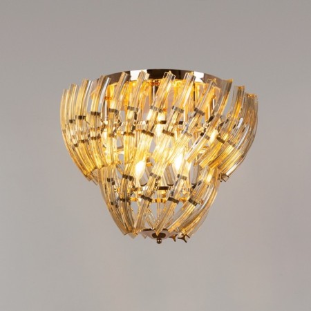 Ceiling chandelier Arte Lamp Ella A1054PL-6GO, E14, 6x40 W, 50x50x38 cm, golden-4