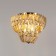 Ceiling chandelier Arte Lamp Ella A1054PL-6GO, E14, 6x40 W, 50x50x38 cm, golden