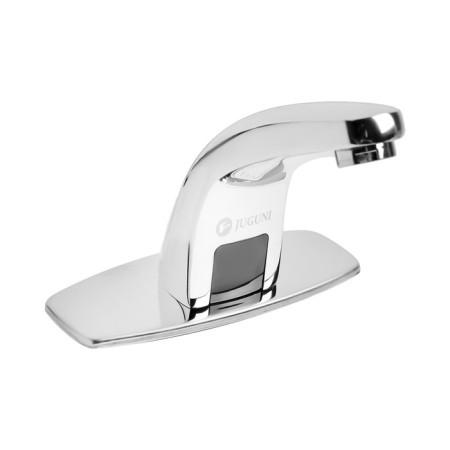 Juguni sink mixer 0402.438, sensory, for one water, chromium color