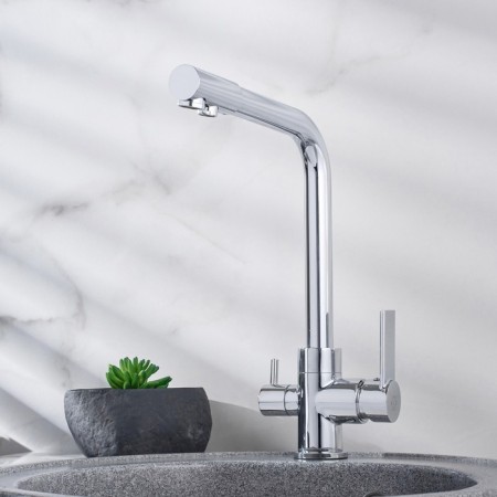 Kitchen mixer "RMS" SL130-015F, output for drinking water, 35 mm cartridge, brass, chrome 102856-1
