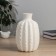 VAZ Coramics Table "Sebastian" D-5 cm, 20x12 cm, white