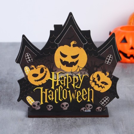 Desktop decor, figure, Halloween decoration "Happy Halloween".-1