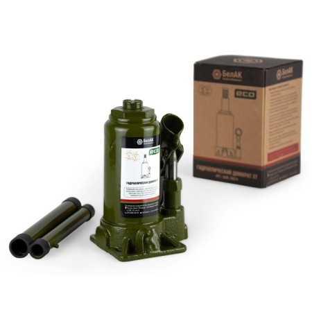Hydraulic jack "ECO" ECO BAC. 70014, lifting/picking 298/158 mm, 5 tons-9