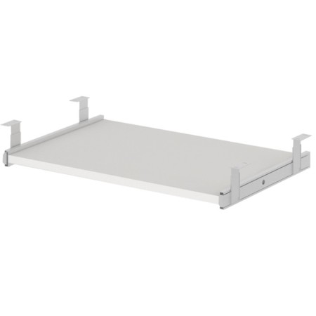 The keyboard shelf is 550 × 330 × 20 mm, the color is white pearls