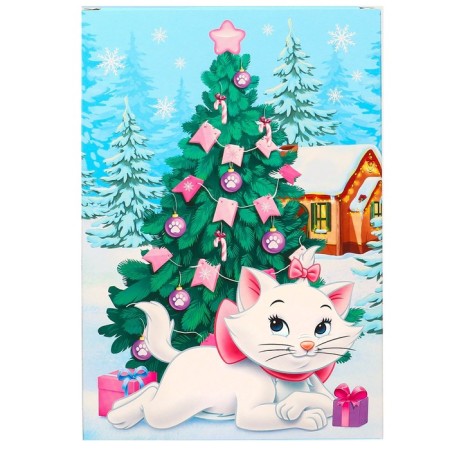 Gift box "New Year" 16x23x7.5 cm, cats aristocrats-2