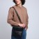 Male bag, black color
