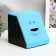 Piggy bank Plastic "Burning Muzzle" mix 9.5x8.5x9.5 cm